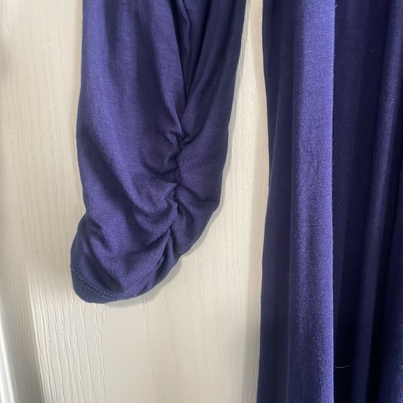 NWT Bobeau cardigan. Size M Navy blue - Picture 3 of 3